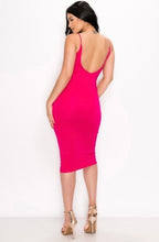 Load image into Gallery viewer, “Sleek and Sexy” Midi Dress