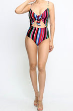 Load image into Gallery viewer, “Candy” Stripe Swimsuit