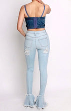 Load image into Gallery viewer, “Bell” Distressed Jeans